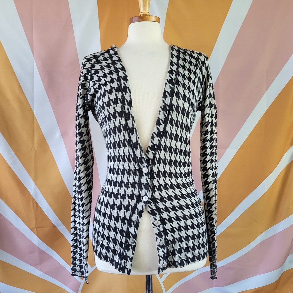 Houndstooth Cardigan